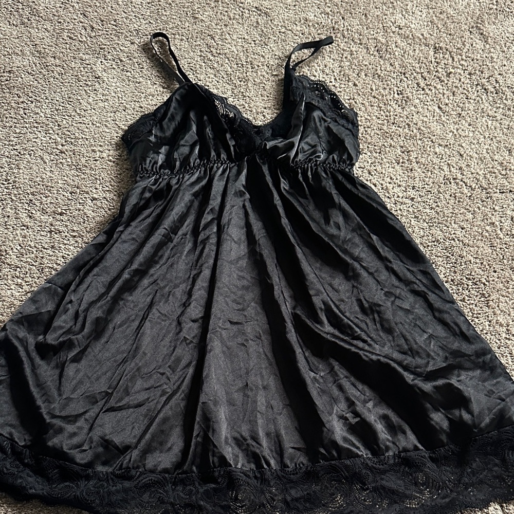 Avidlove Black Lace Nightgown